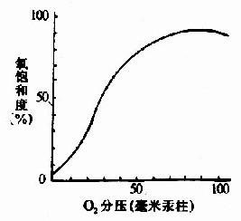 Hb的氧飽和曲線