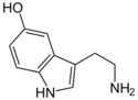 Serotonin (5-HT).svg