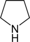 吡咯烷的结构
