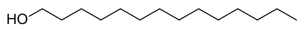 File:1-tetradecanol-Line-Structure.svg