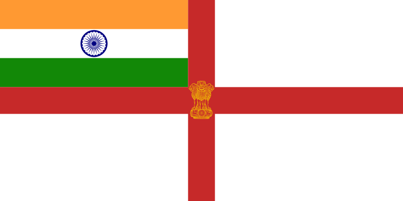 文件:Naval Ensign of India.svg