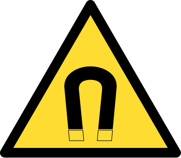 File:DIN 4844-2 Warnung vor magnetischem Feld D-W013.svg