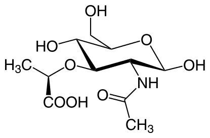 文件:N-Acetylmuramic acid.svg