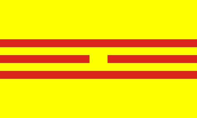 文件:Flag of the Empire of Vietnam (1945).svg