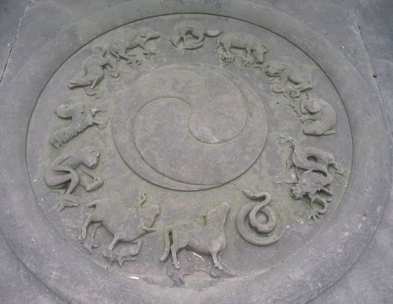 文件:Daoist-symbols Qingyanggong Chengdu.jpg