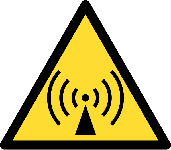 文件:Radio waves hazard symbol.svg