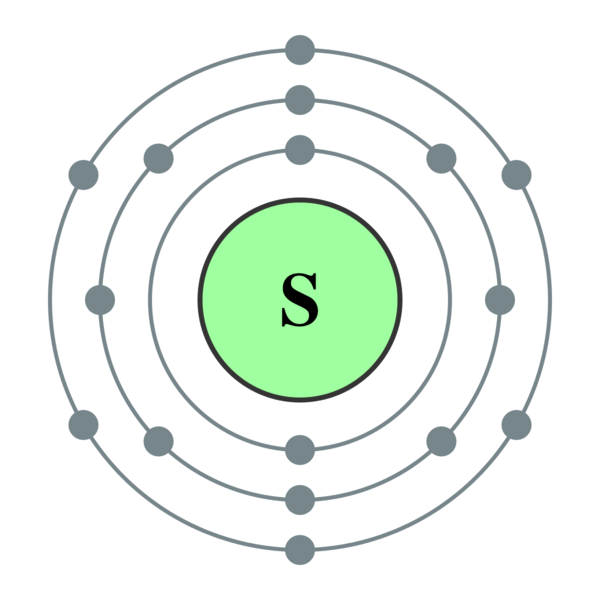 文件:Electron shell 016 Sulfur - no label.svg