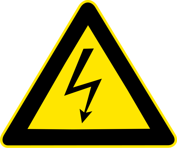 文件:High voltage warning.svg