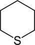 四氫噻喃的結構