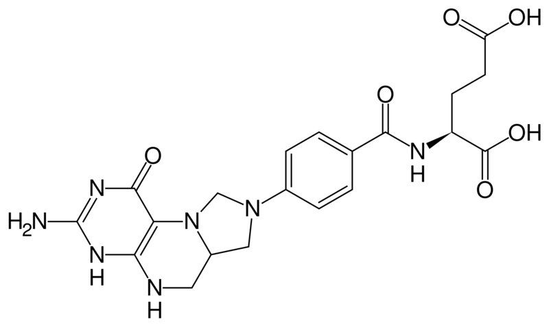 文件:5,10-methylenetetrahydrofolic acid.svg