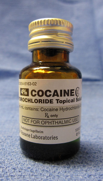 File:Cocaine hydrochloride CII for medicinal use.jpg