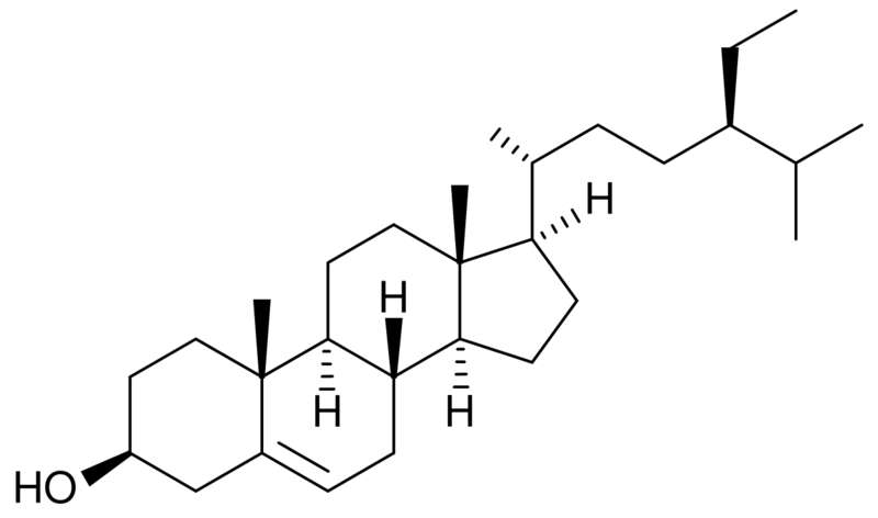 File:Sitosterol structure.svg