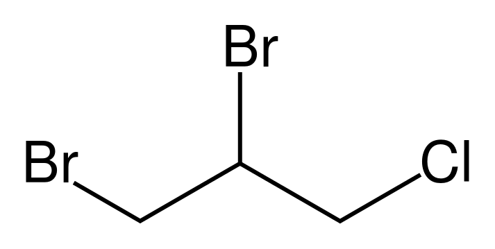 文件:1,2-Dibromo-3-chloropropane.svg