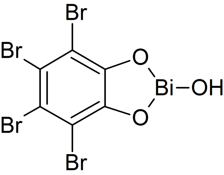 文件:Structure of bibrocathol.png