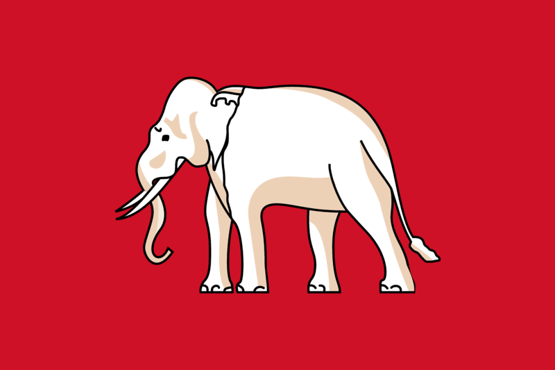 File:Flag of Thailand 1855.svg