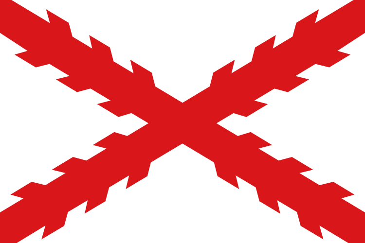 文件:Flag of Cross of Burgundy.svg